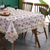 【CW】 Luxury Table-Cloth Embroidery Table for Hotel Wedding Banquet Cloths Cover Dust