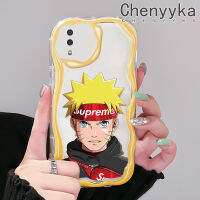 Chenyyka เคส A10 M11การ์ตูนลายเด็กชาย,เคสมือถือกันกระแทกแบบใสนิ่มลายทางในปลอกสำหรับ Samsung กาแล็กซี่