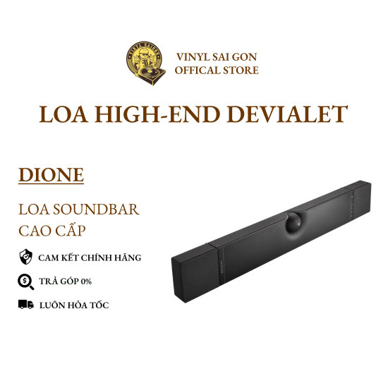 Loa devialet dione soundbar - bảo hành chính hãng 24 tháng - ảnh sản phẩm 1