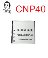 แบตกล้อง CASIO รหัส NP-40 / CNP40 แบตเตอรี่กล้องคาสิโอ Casio EX-Z30 EX-Z40 EX-Z50 Z57 EX-Z300