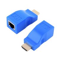 【cw】 1 RJ45 compatible Extender Up to 30m Over CAT5e/6 Network Ethernet LAN Extension for HDPC DVD ！