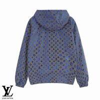 LV แฟชั่นใหม่สีสันเรืองแสงสะท้อนแสงคนรักแจ็คเก็ตเสื้อกันลม