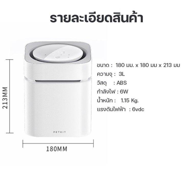 petkit-air-magic-cube-194-เครื่องฟอกอากาศ-กำจัดกลิ่น-กำจัดกลิ่นฉี่-กำจัดแบคทีเรีย-และไวรัส-99-9