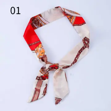 Fashionable DIY Bag Twilly Scarf Decoration