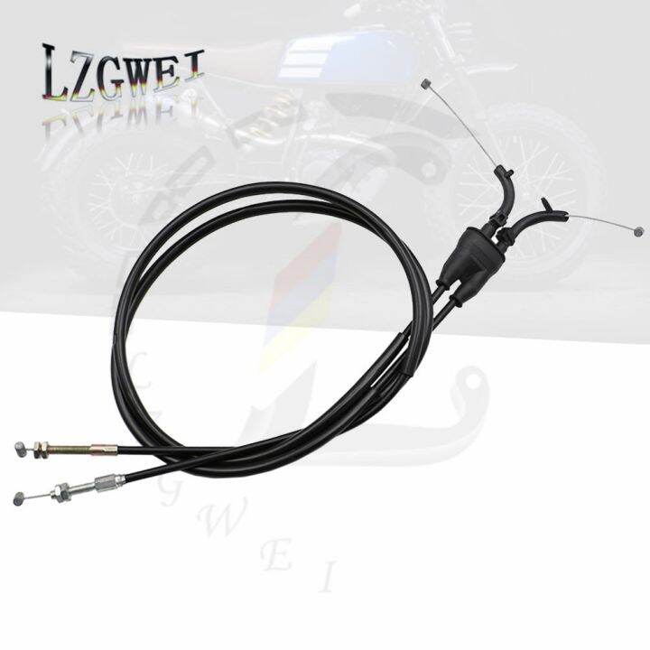 Motorcycle Throttle Cables Wire For Yamaha TW200 TW225 TW 200 225 Off