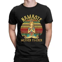 【Mens clothing】 Namaste Mother T Shirt Men O Neck Cool Summer T Shirts Short Sleeve TeesTops