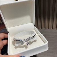 Smooth paragraph 999 silver bracelet female bell young contracted fine joker students gift