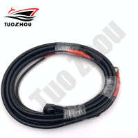 สายแบตเตอรี่2.2M 66T-82105-00 Fit สำหรับเครื่องเอาต์บอร์ดของยามาฮ่า7FT