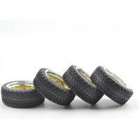 4pcs Rubber Tires wWheel Rim 12mm Hex for 110 On Road Racing Car HSP HPI REDCAT TRAXXAS Tamiya TT-01 TT-02 MF-01X TA05