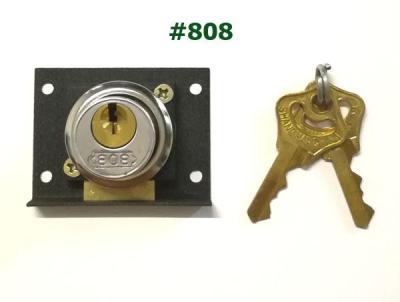 Drawer lock กุญแจลิ้นชัก 808 กุญแจตู้ ขนาด 2 นิ้ว อะไหล่กุญแจ