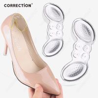 CORRECTION Silicone gel Women Insoles for Shoes High Heel Pad Adjust Size Heels Pads Protector Sticker Pain Relief Foot Care Shoes Accessories