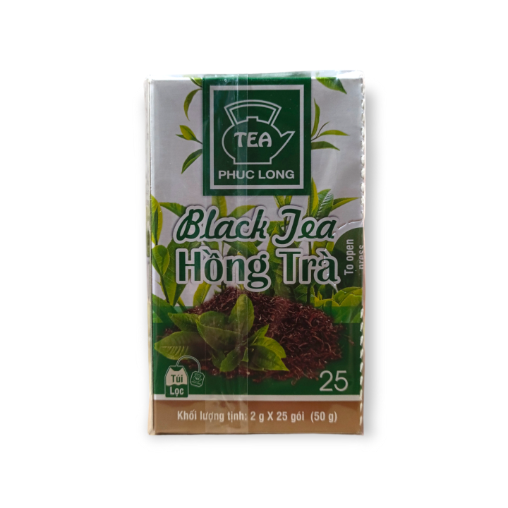 (Vietnam) Phuc Long Black Tea. 25 Tea Bags. Lazada PH