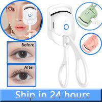 Portable Electric Heated Eyelash Curler Comb Long Lasting Eyelashes Curls Thermal Eyelash Curler Makeup Tools Eye Lash Perm