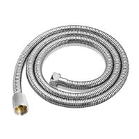 Bathroom Shower Head Hose Pipe Flexible Durability Washers Shower Head Hose Gasket Water Pipe Stainless Steel 3/2/1.5 M Chrome Shower Sets