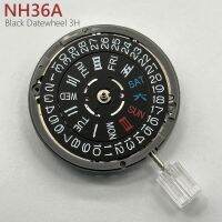 hot【DT】 Japan NH36A Mechanical Movement Datewheel 3H at 3.0/3.8 OClock NH36 4R36A Mechanism Jewels