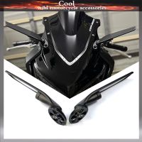 Modified Motorcycle Rearview Mirrors Wind Wing Adjustable Rotating Side Mirrors for Kawasaki NINJA 300R 250R 400R 650R Z1000SX
