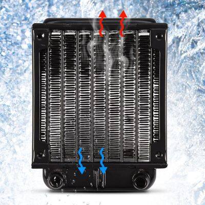 80Mm อะลูมิเนียม Ra/Diator น้ำระบายความร้อนเย็นแถวสำหรับคอมพิวเตอร์พีซีที่ระบายความร้อน CPU