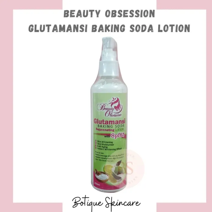 ORIG GLUTAMANSI BAKING SODA LOTION (BEAUTY OBSESSION) Lazada PH