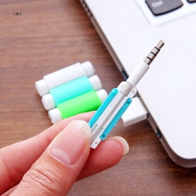 1Pc Long Silicone Cable Bite Saver Protector USB Charger Data Line Case