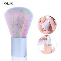 RHJB Nail Art Brush Remove Nail Dust Brush Acrylic UV Gel Polish Powder Cleaning Tool Beauty Makeup Brushes Manicure Accessories Artist Brushes Tools