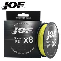 【LZ】✖◎  JOF 8x-Strand Linha De Pesca Trançada 300M 150M Fio Pe Multifilament Japonês Para Água Salgada Fio Tecido Durável Tackle