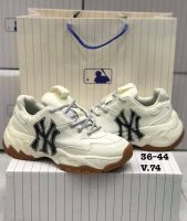 รองเท้า MLB NY Size:36-44 [พร้อมกล่อง] รองเท้าผ้าใบ รองเท้าลำลอง รองเท้าผู้หญิง รองเท้าแฟชั่น รีวิวจริง [SKUAE01]