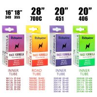 อุปกรณ์เสริมภายในยาง TPU วาล์วฝรั่งเศสยางในจักรยานน้ำหนักเบาพิเศษสำหรับยางตันรถพับได้700C X 18-32 Ridenow