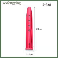 wxfengying 23/31ซม.อลูมิเนียม U-รูปเต็นท์เล็บเต็นท์เดิมพันหิมะ PEG ทรายสำหรับกลางแจ้ง