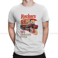 Tshirt For Men Rockabilly Vintage Rock And Roll Music Pinup Vintage 1950S Humor Summer Tee T Shirt Novelty Trendy