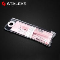 1pc STALEKS Pink Stainless Steel TBC-11-3 High Quality Slant Tip Eyebrow Tweezers Multifunction Hair Removal Makeup Tool