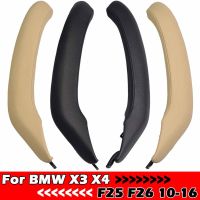 LHD RHD Car Inner Passenger Door Left Right Pull Handle Leather Outer Cover Trim Replacement For BMW X3 X4 F25 F26 2010-2016