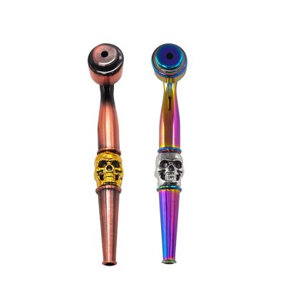 [COD] Foreign trade hot selling pipe skull zinc alloy rod detachable factory direct Metal