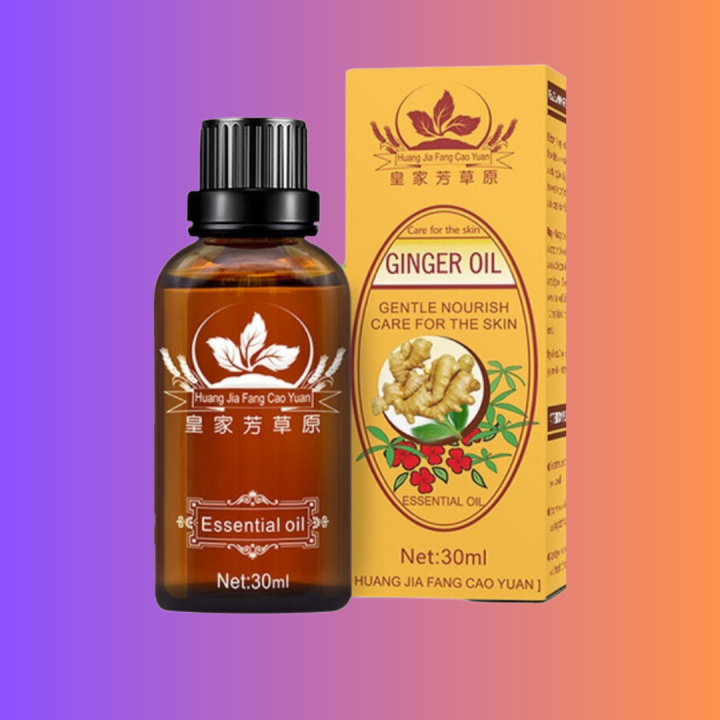 Ginger Oil 30ml of pure, concentrated ginger oil providing natural and