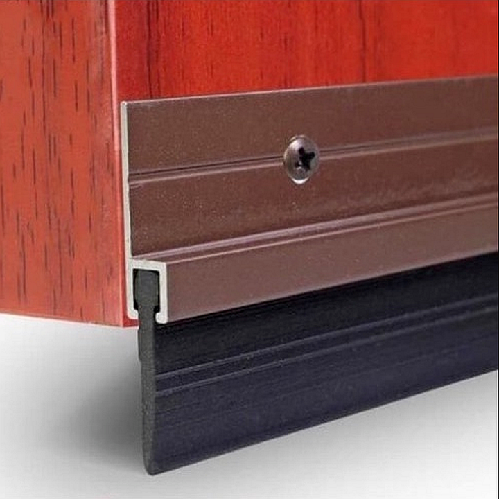 Karet Bawah Pintu Rumah Door Seal Guard Aluminium Karet Penutup Celah