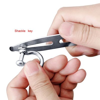 Marine Stainless Steel 316 Boat Deck key Shackle key Multi-tool Bottle Opener Screw driver Emergency toolkit RV Accessories Accessories