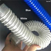 Industrial PVC Flexible Ducting Hose Corrugated Ducts 40-200mmx1m Ventilation Duct Hose For Woodworking Fume Dust Extraction