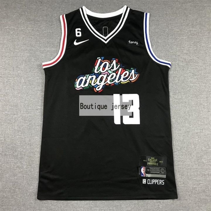 ✓✖ 2022-2023 Men's NBA Embroidery Oversize New Jersey Los Angeles Clippers  Paul George Jersey Kawhi Leonard Jersey Quick drying Breathable Basketball  Training Fitness Running Vest