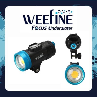 Weefine WF099 Diving Gear Solar Flare 7000s lumens for diving supplies wide angle scuba diving video light strobe mode