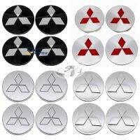 4ชิ้น/เซ็ตรถศูนย์ล้อ Hub Cap Fit ดุมล้อปกฝาครอบล้อยาง Hub ศูนย์ปกฝาครอบล้อสำหรับมิตซูบิชิ Xpander ไทรทัน MONTERO Fuso Canter Pajero Mirage G4 T120SS O Utlander Attrage L300 PHEV แลนเซอร์