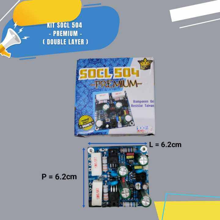 Kit Socl 504 Dobel layer KING Kit driver power Socl Fiber 504 | Lazada