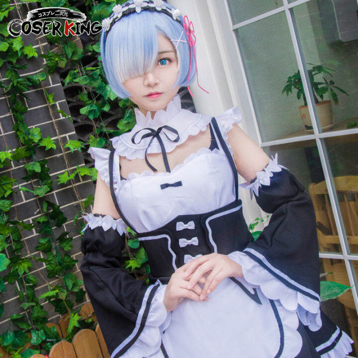 lxyh-coser-king-rem-ram-แม่บ้าน-life-in-a-different-world-from-zero-re-zero-kara-hajimeru-isekai-seikatsu-maid-เครื่องแต่งกายคอสเพลย์-การ์ตูนอะนิเมะ