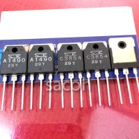 New original 5Pairs(10PCS)/Lot 2SA1490 A1490 2SC3854 C3854 TO-3P Silicon NPN PNP Audio amplifier transistor