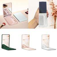 Mirror Comb Set Makeup Tools Vanity Miror Small Solid Color Travel Makeup Mirror With Comb Fold