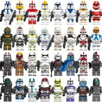 Lego Star Wars Building Blocks Aberdeen Sight Star Clone Trooper Stormtrooper Scout Legionnaire Soldier Assembled Toys