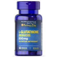 NEW STOCK L-Glutathione 500 mg / 30 Caps Puritans Pride