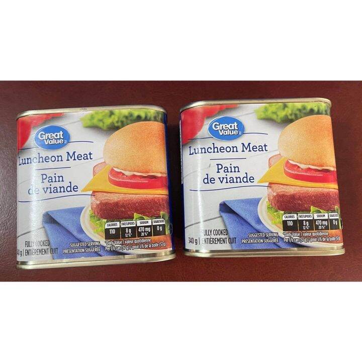 Great Value Luncheon Meat 340g Lazada PH