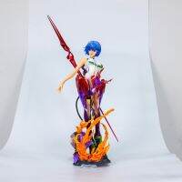 Xinhao Beautiful Girl EVA Evangelion Rei Ayanami Standing Pose Scene Model Figure 【AUG】