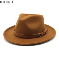 Cappelli Fedora In Feltro Di Lana Di Alta Qualità Cappelli Da Uomo Per I Cappellino Trilby Autunno Inverno Cappello Formale Jazz