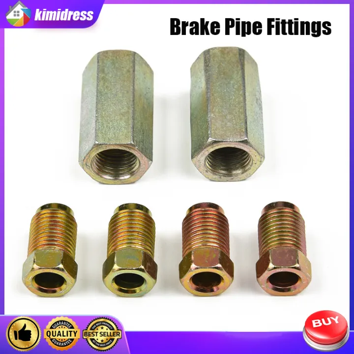 Brake Pipe Fittings Brake Pipe 2 Qty 2 Way Female Connector With 4 M10
