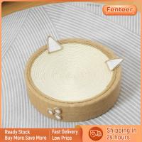 Fenteer ที่นอนอุปกรณ์ไว้ให้แมวข่วน Papan Garukan Kucing ลูกแมวของเล่นแมวที่นอนสำหรับสุนัขสำหรับแมวขนาดกลางแมวในร่มบดอุ้งเท้าที่ป้องกันเฟอร์นิเจอร์การเล่น